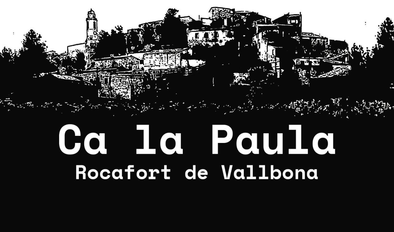 Apartamento Ca La Paula Rocafort de Vallbona Exterior foto